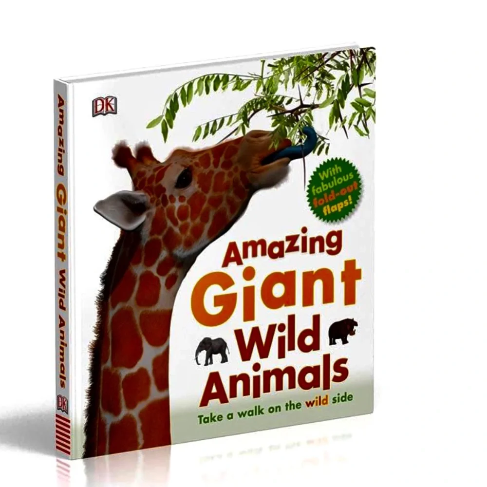 AMAZING GIANT WILD ANIMALS BOOK